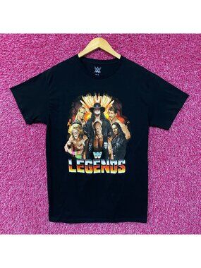 WWE Legends Wrestling Champions Poster T-Shirt Medium